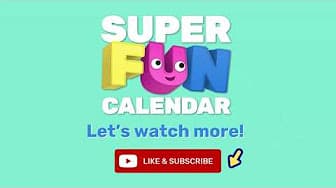 SUPER FUN CALENDAR - Abby Hatcher DIY Arts and Crafts