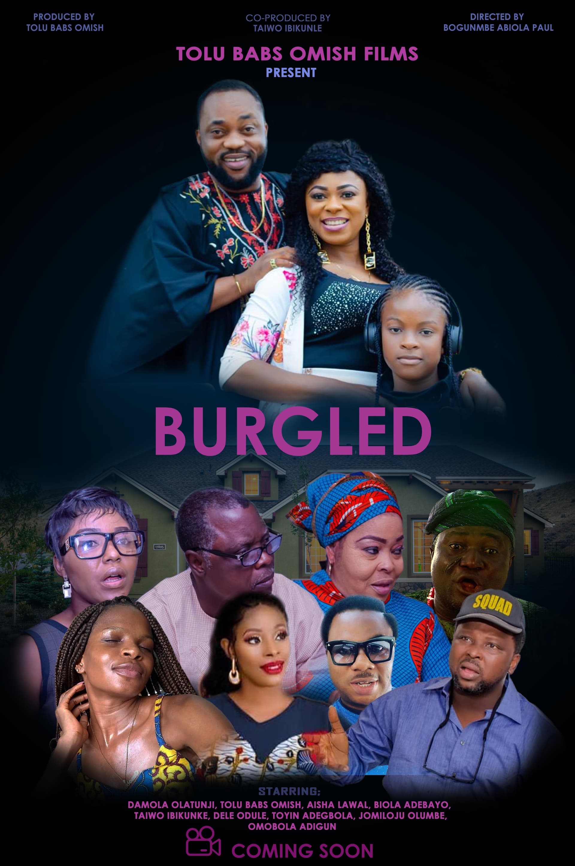 Burgled