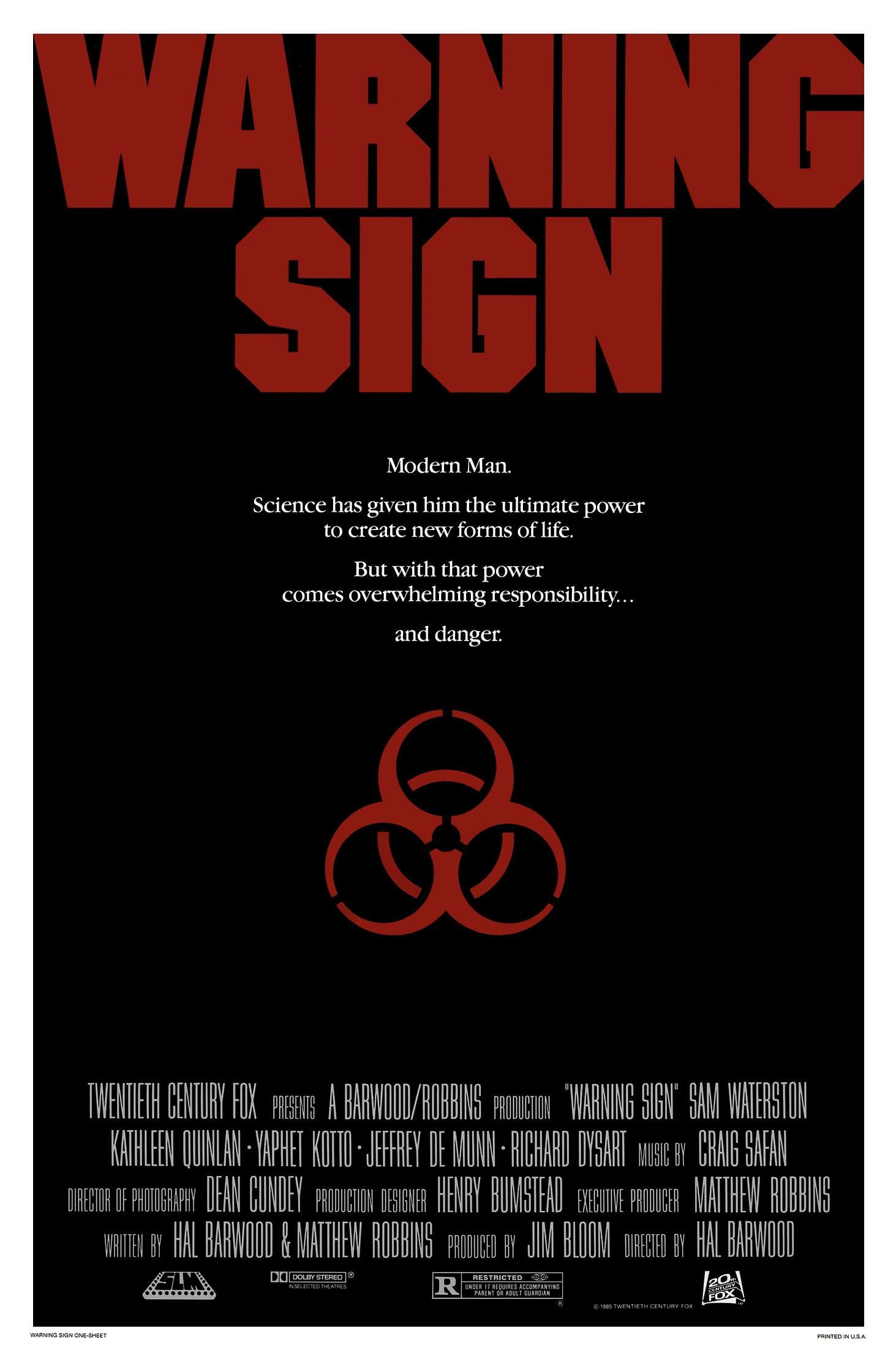 Warning Sign